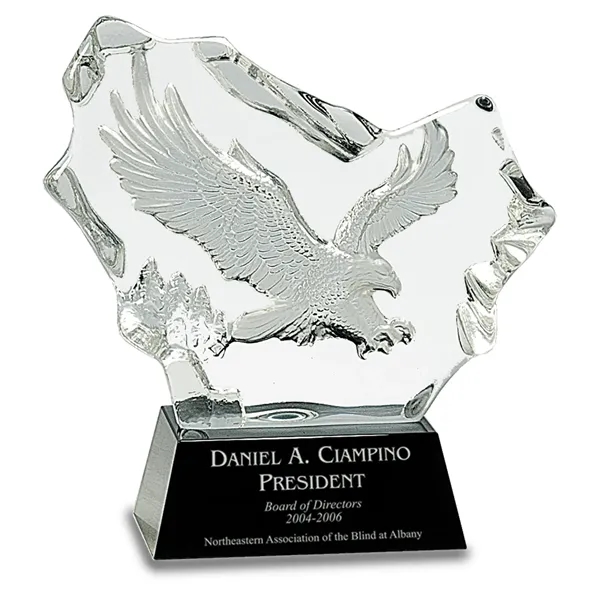 Crystal Carved Eagle on Base... from ASI 92531 Unique Custom Products / UCP