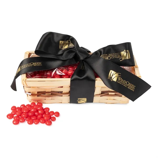 Gift Basket with Cinnamon Imperials... from ASI 44900 NC Custom (CI/Lanco) / ChocInn/Lanco