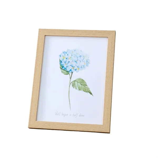 Home decoration MDF photo frame plus full color print on front... from ASI 37218 Athena Promo (tm)