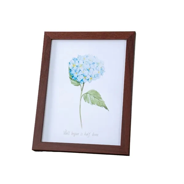 Home decoration MDF photo frame plus full color print on front... from ASI 37218 Athena Promo (tm)