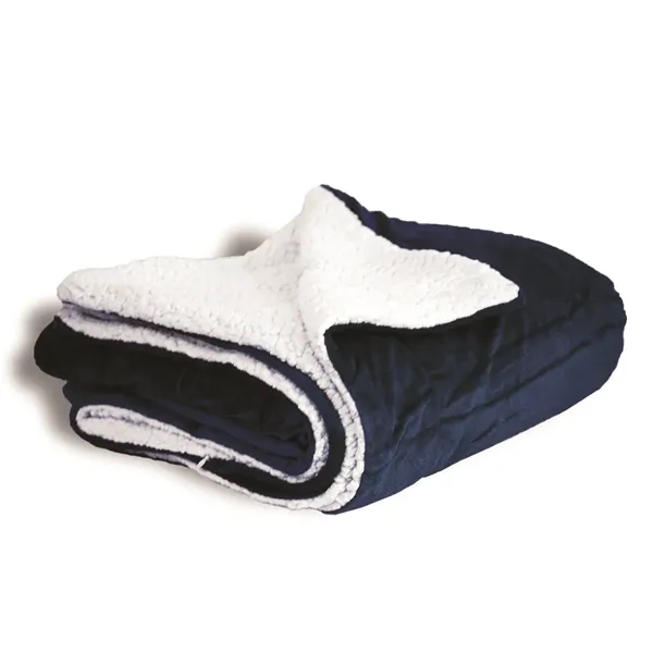 50" x 60" micro mink Sherpa blanket with multiple color options... from ASI 90859 Tempo Industries Inc / Tempoline