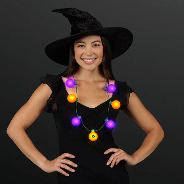 Halloween Light Globes Party Necklace; Blank or Imprinted.... from ASI 34194 ALightPromos