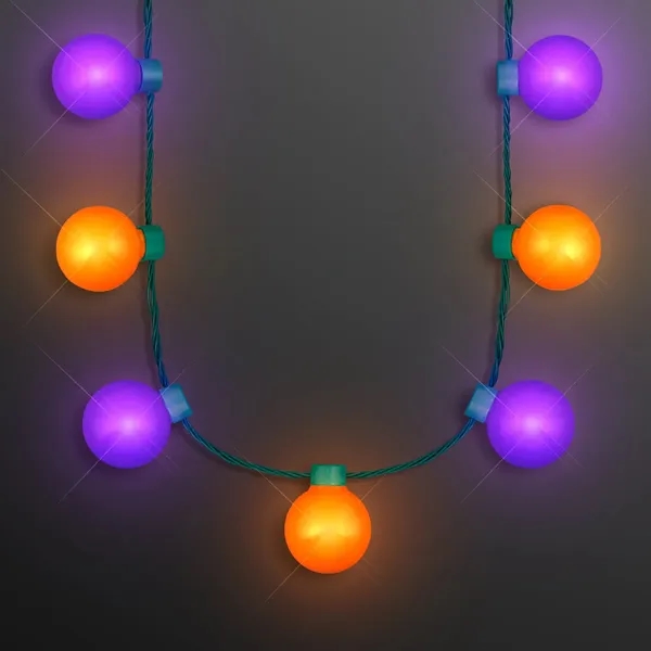 Halloween Light Globes Party Necklace; Blank or Imprinted.... from ASI 34194 ALightPromos