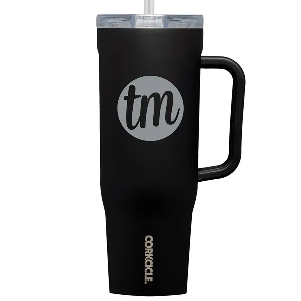 40  Oz. Corkcicle Cruiser Mug with Straw... from ASI 80060 VisionUSA / Titan Custom Products