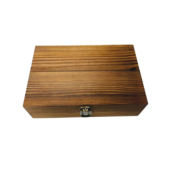 Set features an Oak Wood Smoker w/ Lid, refillable Triple Flame... from ASI 76730 Peerless Umbrella Co Inc