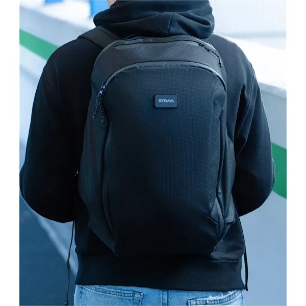 Business Computer Backpack, made from recycled ocean-bound plastic.... from ASI 76730 Peerless Umbrella Co Inc