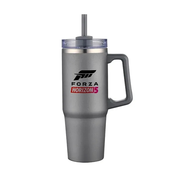 30 oz tumbler with powered finish and handle... from ASI 31517 Admart Products