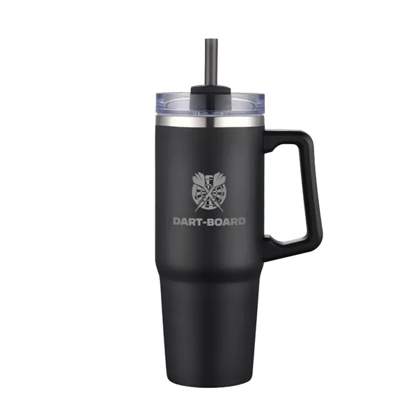 30 oz tumbler with powered finish and handle... from ASI 31517 Admart Products