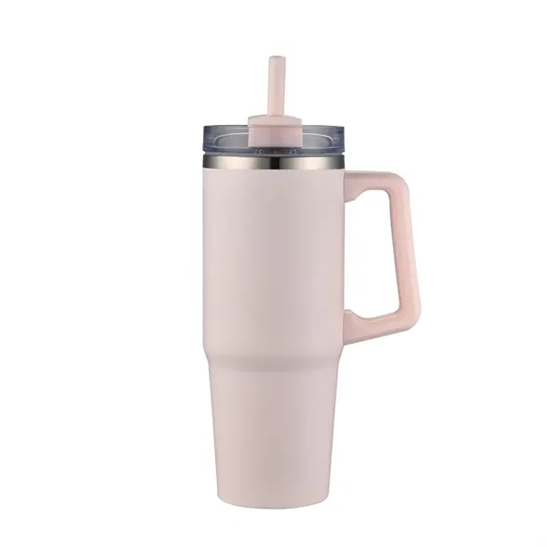 30 oz tumbler with powered finish and handle... from ASI 31517 Admart Products