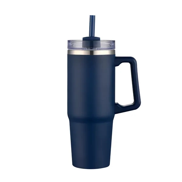 30 oz tumbler with powered finish and handle... from ASI 31517 Admart Products
