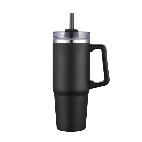 30 oz tumbler with powered finish and handle... from ASI 31517 Admart Products