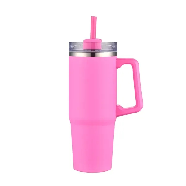 30 oz tumbler with powered finish and handle... from ASI 31517 Admart Products