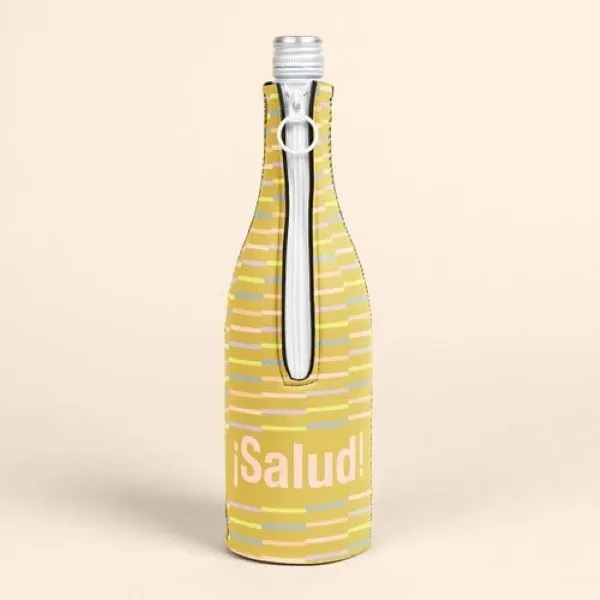 Four Color Process wine bottle insulator with glued-in bottom.... from ASI 74710 Numo / NUMO