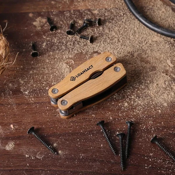 The Natural Bamboo Multi-Tool is small and compact but full of... from ASI 61966 HPG / Best Promotions USA