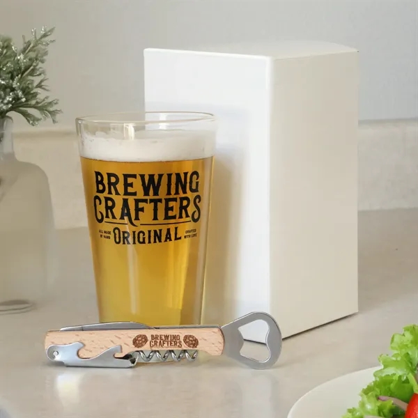The Brew Me Kit pairs a 16 oz USA-made Pint Glass... from ASI 61966 HPG / Best Promotions USA