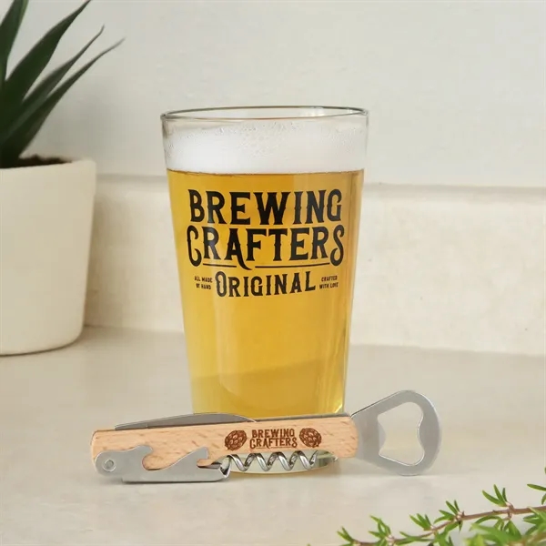 The Brew Me Kit pairs a 16 oz USA-made Pint Glass... from ASI 61966 HPG / Best Promotions USA