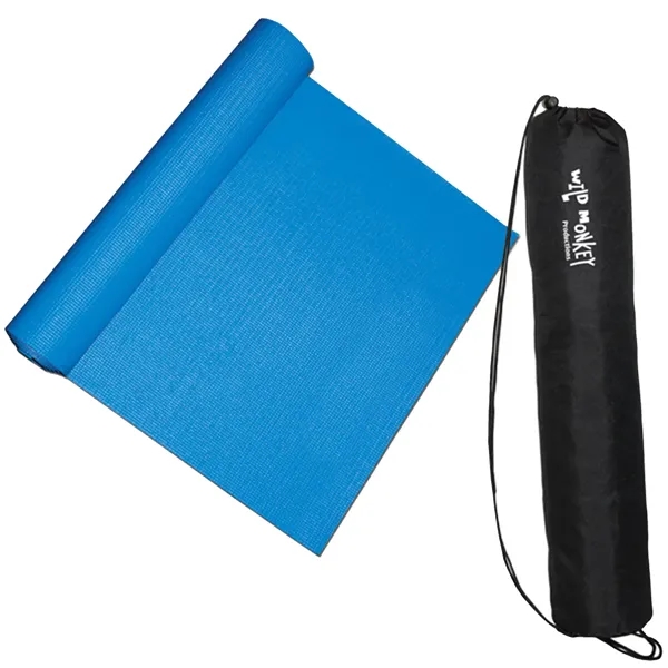 4mm yoga mat with polyester carry bag for easy transportation to... from ASI 61966 HPG / Mixie