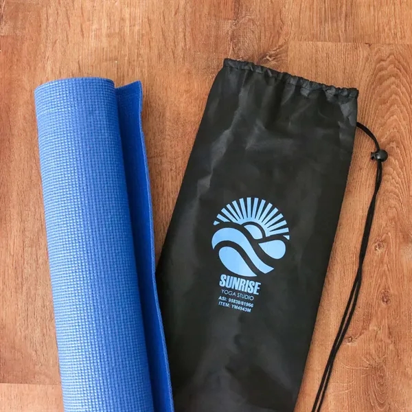 4mm yoga mat with polyester carry bag for easy transportation to... from ASI 61966 HPG / Mixie