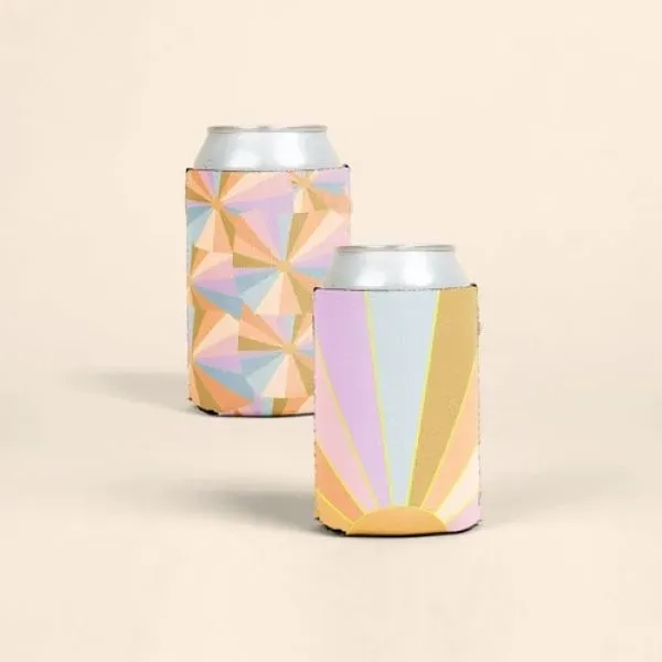 Kolder Kaddy reversible neoprene can insulator with 4CP print exterior &... from ASI 74710 Numo