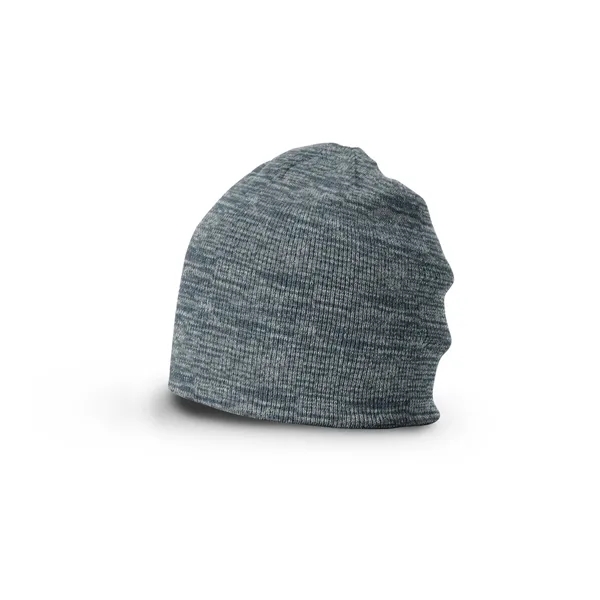 Marled yarn beanie with soft, wool-like acrylic for lightweight warmth and... from ASI 72657 Active Life Promo