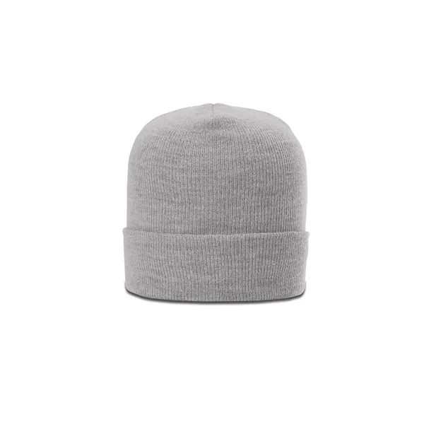 Heathered acrylic beanie with low-profile knit, ribbed cuff, and direct embroidery.... from ASI 72657 Active Life Promo