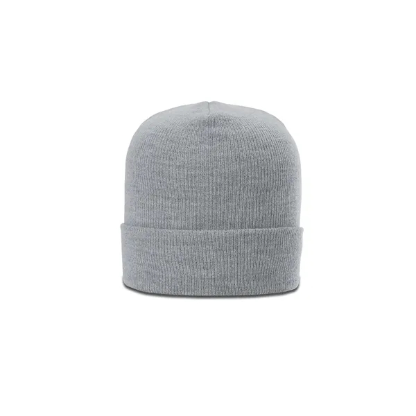 Heathered acrylic beanie with low-profile knit, ribbed cuff, and direct embroidery.... from ASI 72657 Active Life Promo