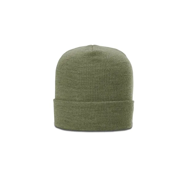Heathered acrylic beanie with low-profile knit, ribbed cuff, and direct embroidery.... from ASI 72657 Active Life Promo