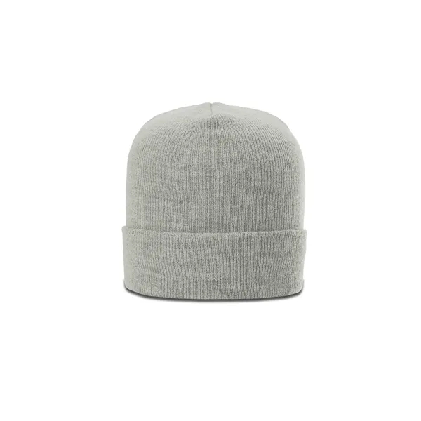 Heathered acrylic beanie with low-profile knit, ribbed cuff, and direct embroidery.... from ASI 72657 Active Life Promo