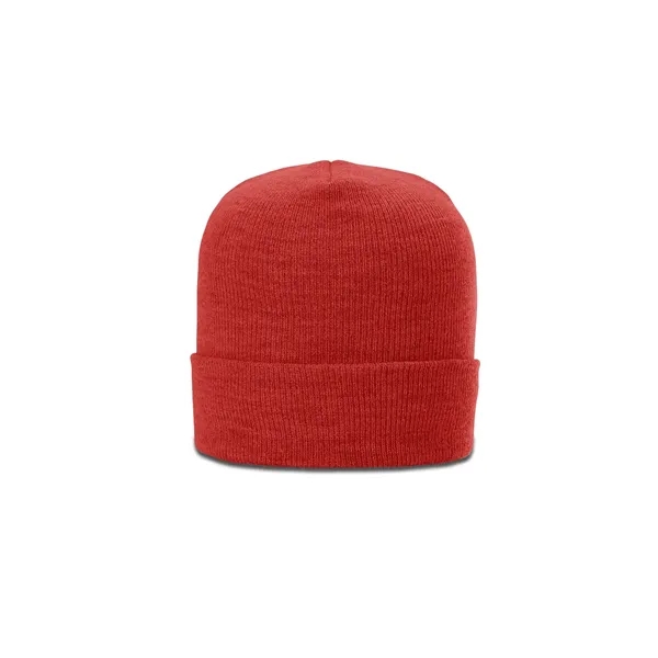 Heathered acrylic beanie with low-profile knit, ribbed cuff, and direct embroidery.... from ASI 72657 Active Life Promo