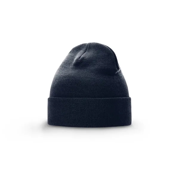Eco-friendly beanie made from 97% recycled polyester with a roll-up cuff... from ASI 72657 Active Life Promo