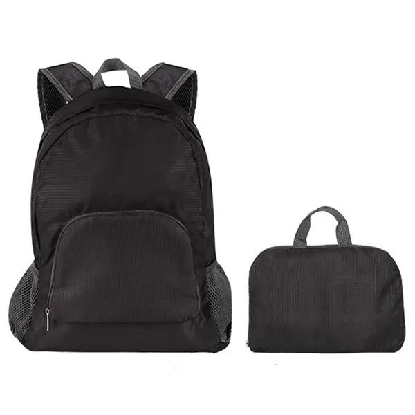 Waterproof ultra-Light foldable portable sports backpack plus 1 color silkscreen imprint... from ASI 37218 Athena Promo (tm)