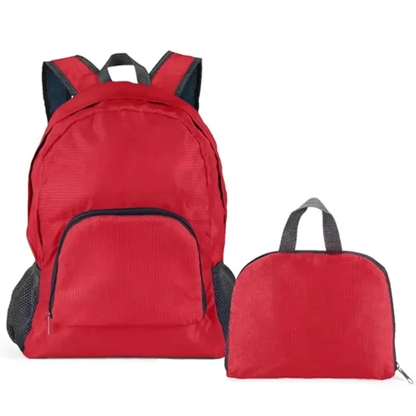 Waterproof ultra-Light foldable portable sports backpack plus 1 color silkscreen imprint... from ASI 37218 Athena Promo (tm)