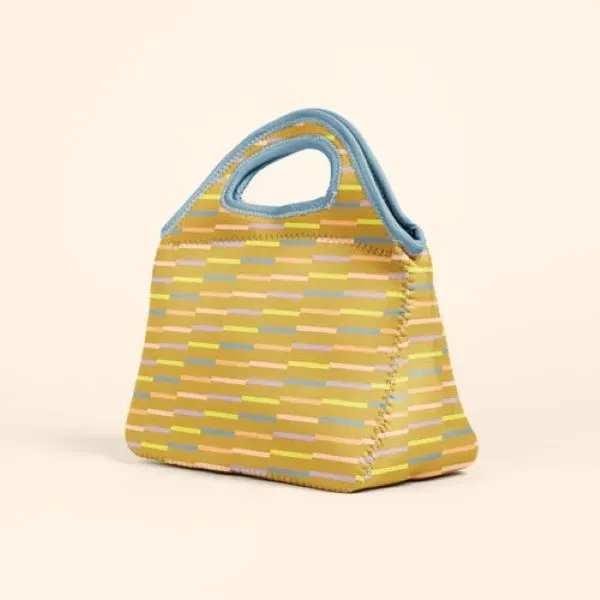 High-Quality Neoprene  Lunch bag. Zipper closure w/customizable colored stitching &... from ASI 74710 Numo / NUMO