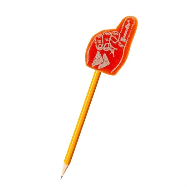 Mini foam finger for your pencil or pen.... from ASI 77280 Pepco Poms