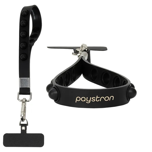 Stress Reliever Phone and Keychain Wristlet... from ASI 36730 Ariel Premium Supply Inc