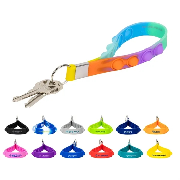 Stress Reliever Keychain... from ASI 36730 Ariel Premium Supply Inc