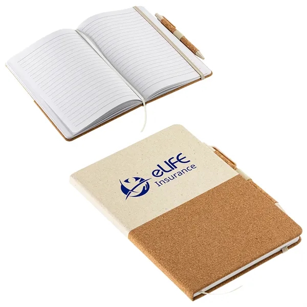 Cork Recycled Journal with Pen... from ASI 36730 Ariel Premium Supply Inc