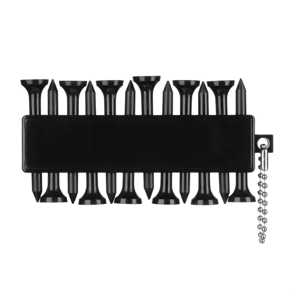 12 pack plastic golf tees and 3 ball markers... from ASI 57655 STOPNGO Line