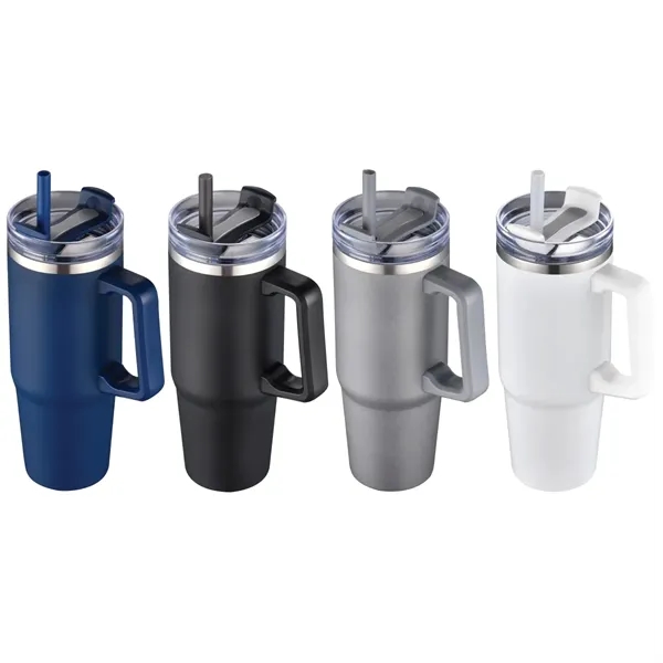 30 oz. vacuum insulated travel mug made of stainless steel with... from ASI 57655 STOPNGO Line