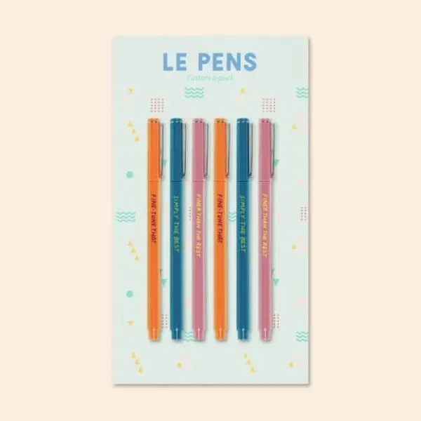 Custom Pen 6 Packs! It's the pens you know and love... from ASI 74710 Numo