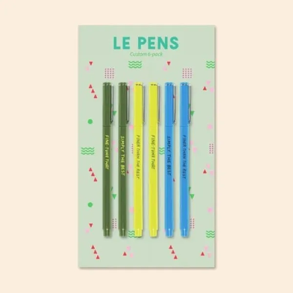 Custom Pen 6 Packs! It's the pens you know and love... from ASI 74710 Numo