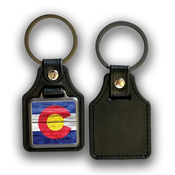Executive Chrome Square key tag with full color graphic... from ASI 63073 Openers.Beer / Openers Plus Openers.Beer Gel Skin