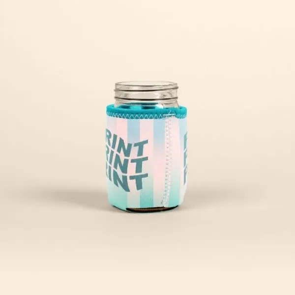 High-Quality 4CP Neoprene with collapsible bottom. Customizable colored stitching and bias... from ASI 74710 Numo