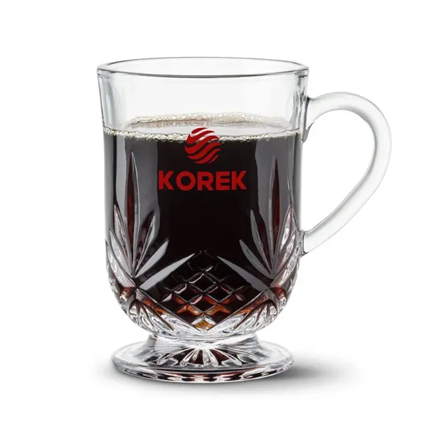 The elegantly crafted lead-free crystalline Brinkley Footed Mug features intricate designs... from ASI 84592 St Regis Group