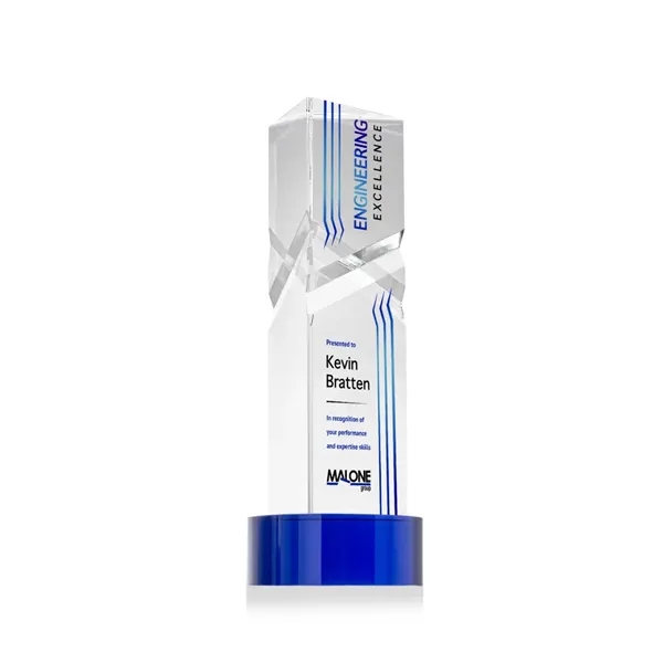 The Oakham VividPrint™ Award on base features a unique and striking... from ASI 84592 St Regis Group / St Regis