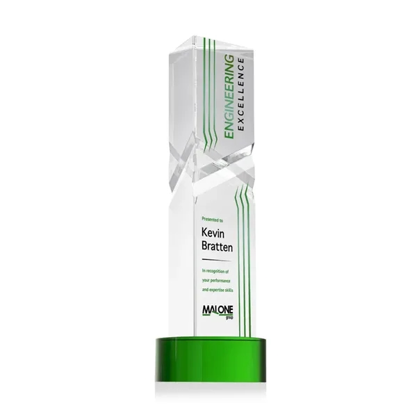 The Oakham VividPrint™ Award on base features a unique and striking... from ASI 84592 St Regis Group / St Regis