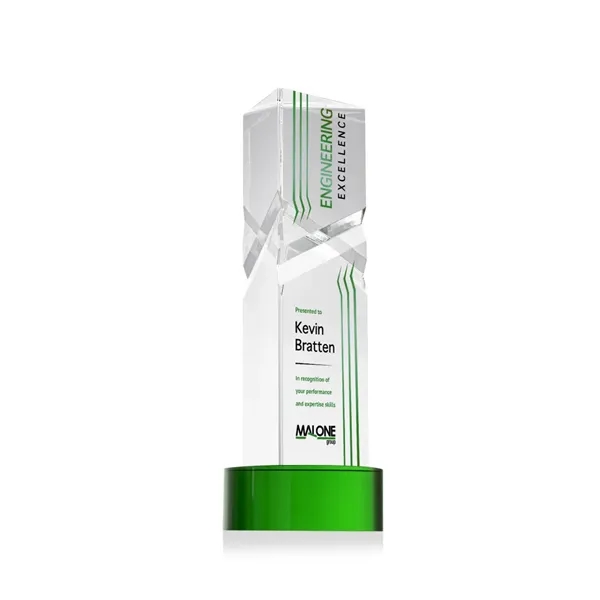 The Oakham VividPrint™ Award on base features a unique and striking... from ASI 84592 St Regis Group / St Regis