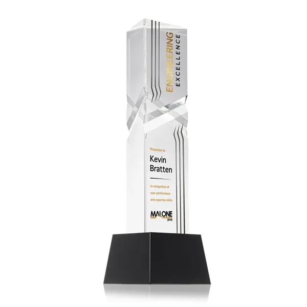 The Oakham VividPrint™ Award on base features a unique and striking... from ASI 84592 St Regis Group / St Regis