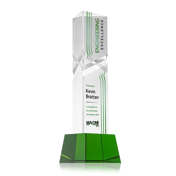 The Oakham VividPrint™ Award on base features a unique and striking... from ASI 84592 St Regis Group / St Regis