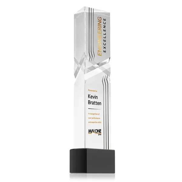 The Oakham VividPrint™ Award on base features a unique and striking... from ASI 84592 St Regis Group / St Regis